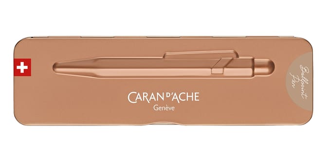 849 Brut Rosé ballpoint pen met magnetisch doosje