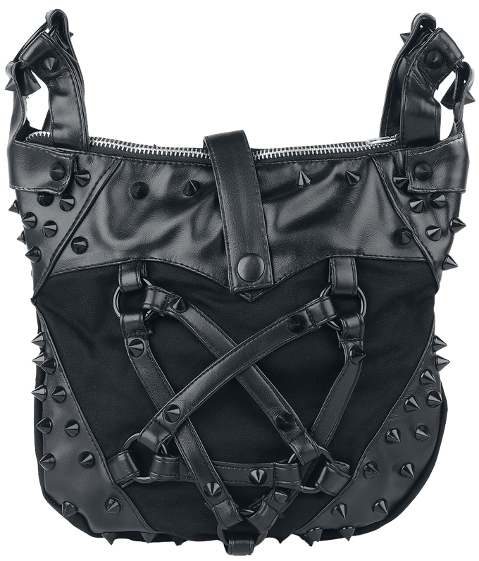 Vixxsin - Gothic Handtas - Conjur Bag - voor Vrouwen - zwart
