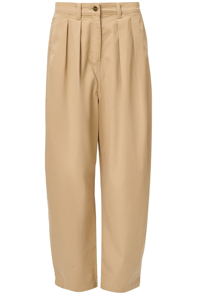 AllSaints Becca Trouser Camel Brown Taglia: 2 | Pantaloni Outlet | Donna | Marrone