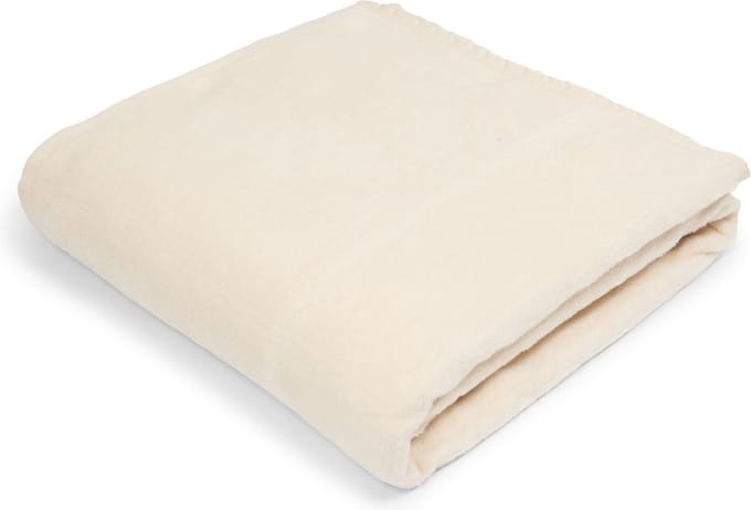 DAMMINGA Teddy Deken Katoen 220x240 Crème