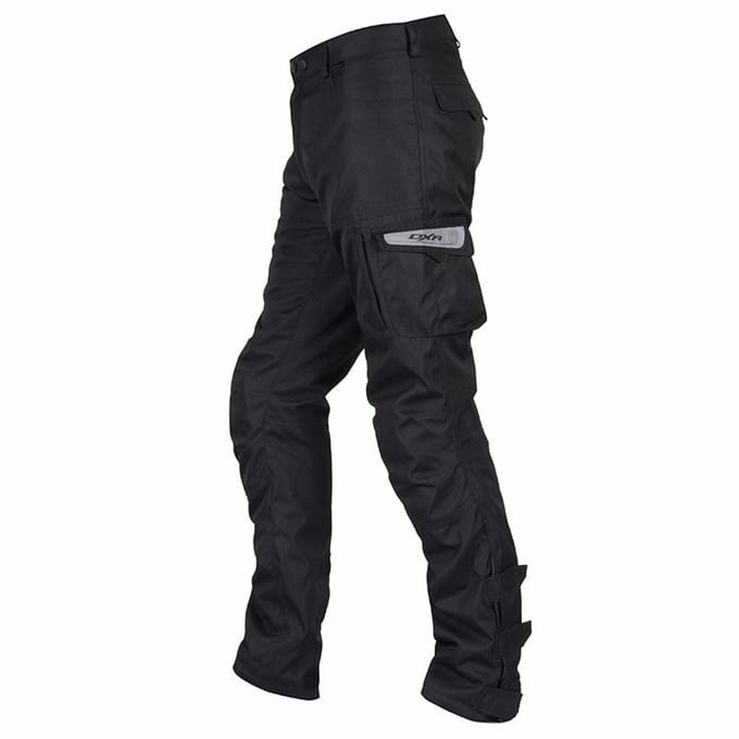 MOTOBLOUZ Motorbroek RELAX Mannen Zwart M CE-gekeurd