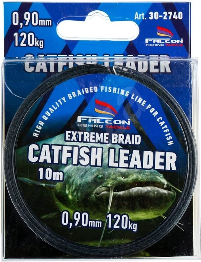 Falcon Catfish Leader - 0.80mm - 95kg - Meerval Voorslag