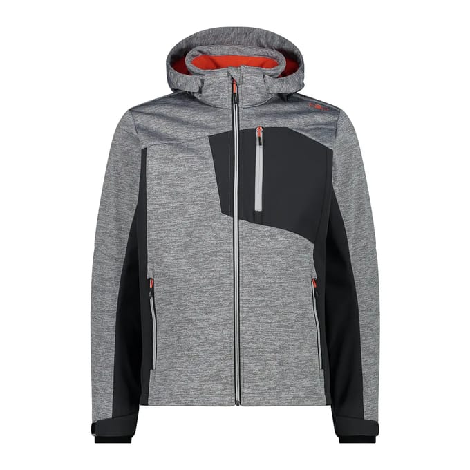 Jacquard softshell hoodie CMP
