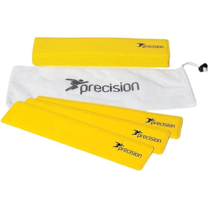 Precision Veldmarkering 29 X 25,6 Cm Rubber Geel 15 Stuks