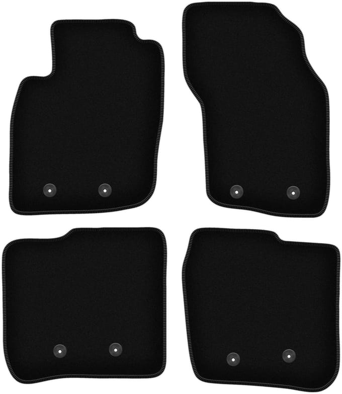 BASIC zwarte veloursmatten voor: Volvo S40 I sedan (1995-2004)
