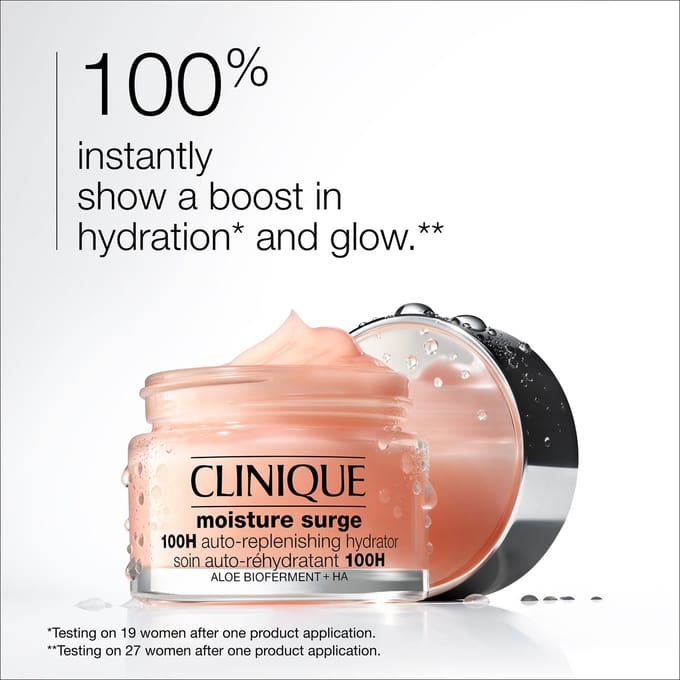 Clinique - Moisture Surge™ 100h Auto-replenishing Hydrator Hydraterende Dag- & Nachtcreme - Verfrissend & Met Aloe Vera - 30 ML