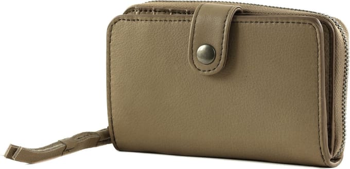 FREDsBRUDER Leren Portemonnee Leia Wallet Almond Taupe