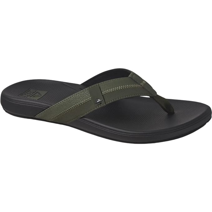 Reef Cushion Phantom 2.0 Olive/Gum Heren Slippers - Zwart/Olijfgroen - Maat 44