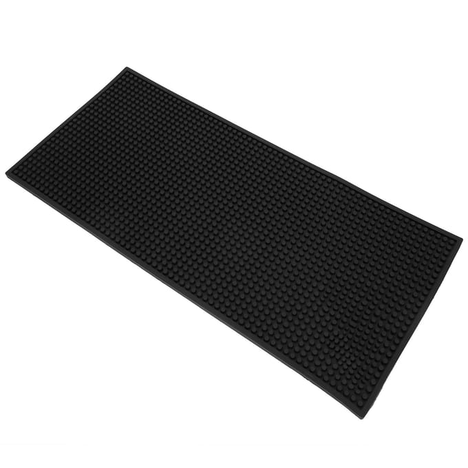 Kapperstoolmat Siliconen Antislip Kapper Werkstation Pad Kapsalon Benodigdheden black