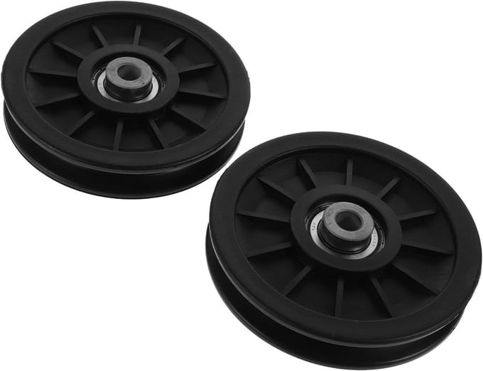 Fitness Pulley Set - Kabel Wiel - Kracht Training - Stabiele Beweging - 10.5 cm Diameter - Multicolor