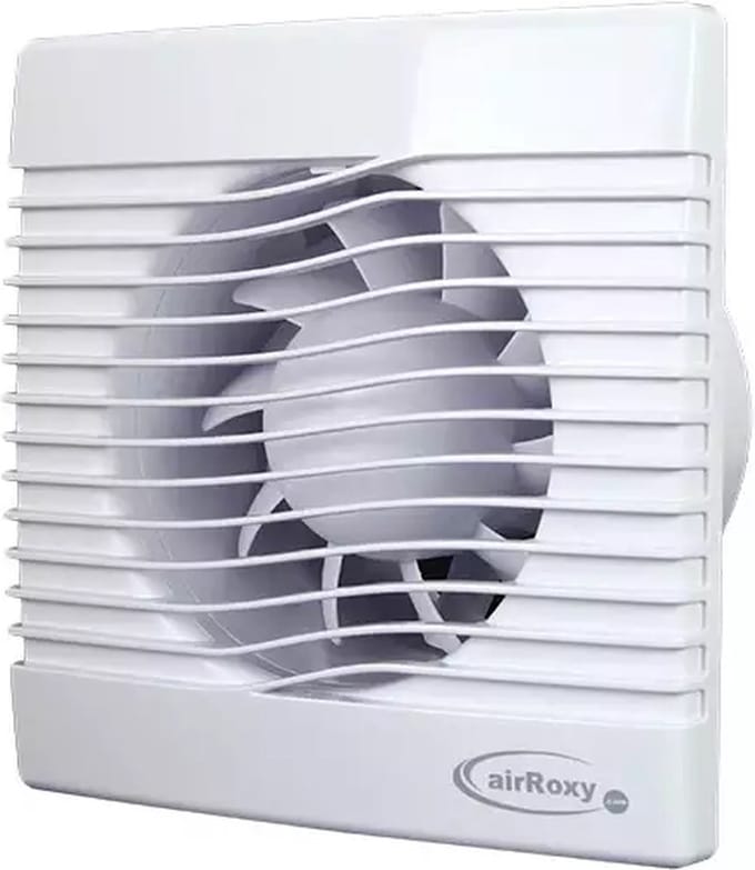 Badkamer ventilator Ø 150 mm wit - pRim150S