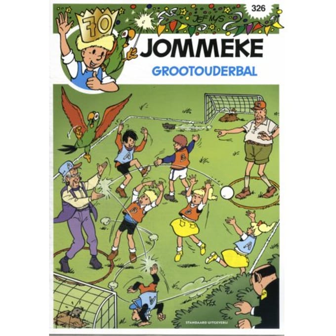 Grootouderbal - Jommeke Strip - Kristof Berte