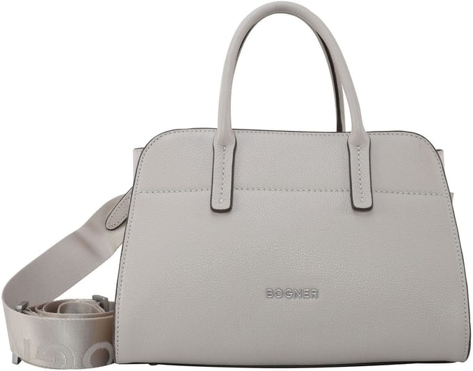 Bogner Handtas Schoudertas Banff Tonina Handbag Lightgrey Beige