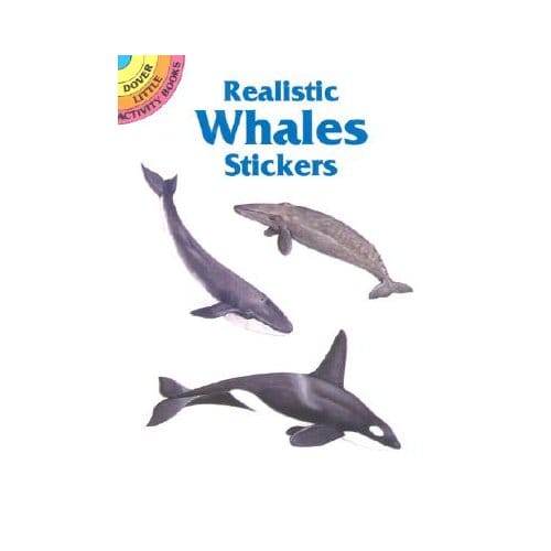 Realistic Whales Stickers - Jan Sovak