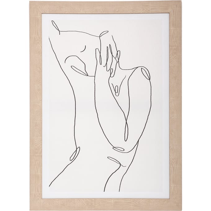 Eazy Living Canvas Poster 50 x 70 cm Lines & Shapes
