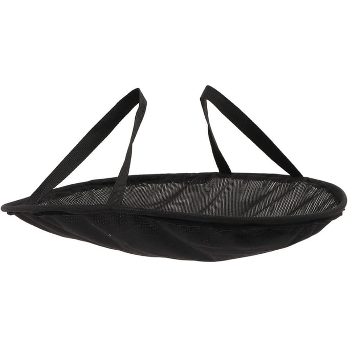 Wasmand Opvouwbaar Draagbaar Pop Up Wasmand Tas met Handvatten voor Wasmachine Droger black