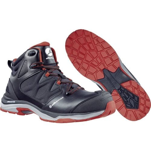 Albatros Ultratrail Mid S3 ESD 636200 - Zwart/Rood - 42