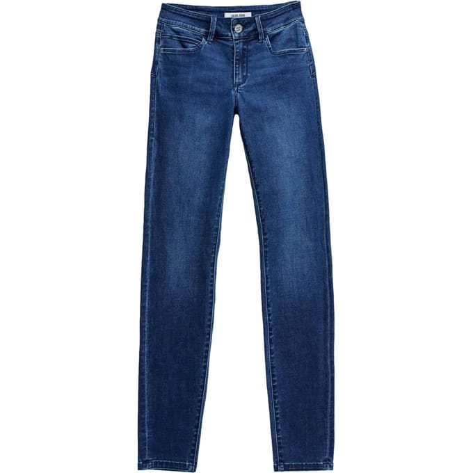 Dames Skinny Jeans met lussen Salsa Jeans Wonder Push Up