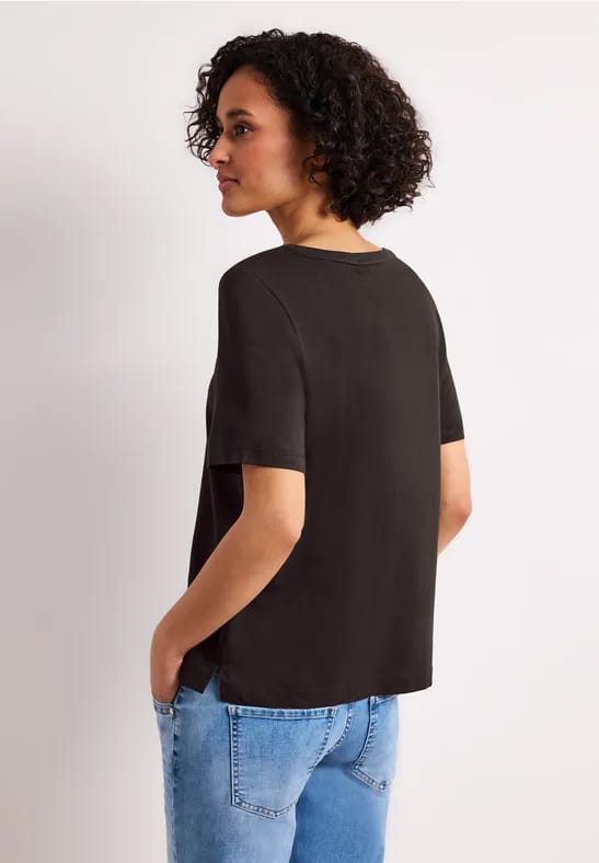 Shirt met edelstenen