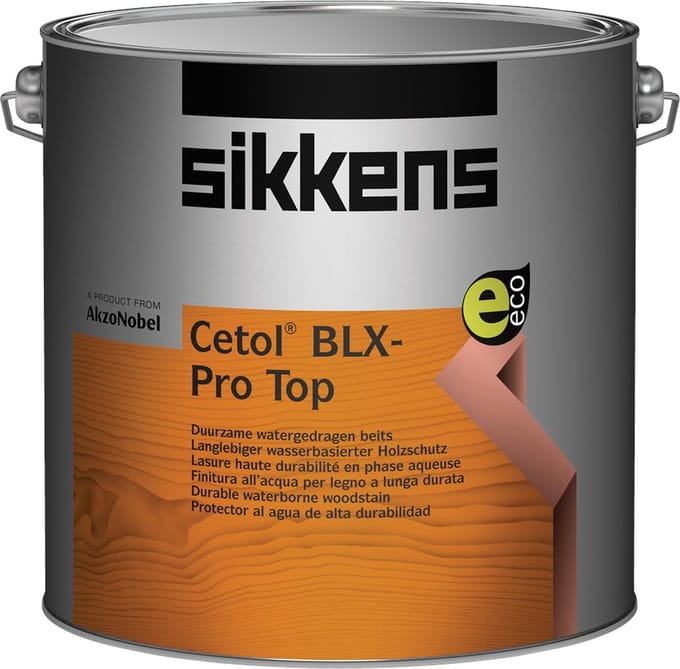 Sikkens Cetol BLX PRO TOP - Transparante beits - Waterbasis - 2.50 L - 085 Teak