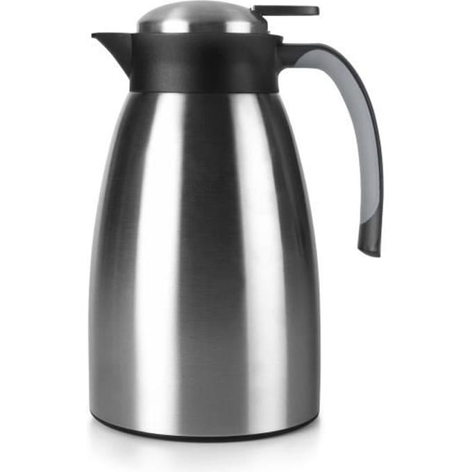 Pichet Isotherme - Ibili - 1000 ml - Acier Inoxydable - Double Paroi - Gris