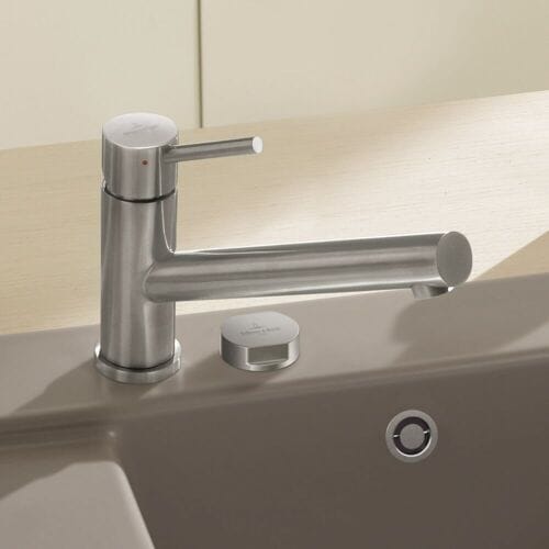 Villeroy & Boch Como Single Lever Kitchen Faucet, Low Pressure 925111LC