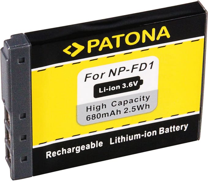 Battery for SONY DSC-T200 DSC-T70 DSC-T2 NP-BD1 NPBD1 NP-FD1
