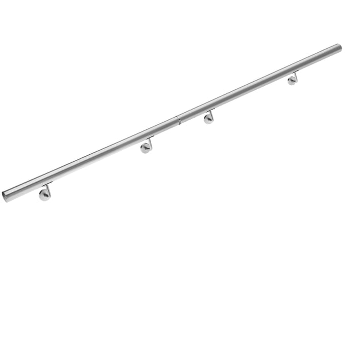 Monzana Trapleuning - RVS 4,2x200cm - Zilver