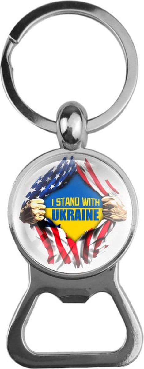 Bieropener Glas - I Stand With Ukraine - Oekraine