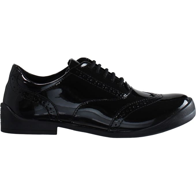 Kickers Bridie Brogue kinderschoenen zwart