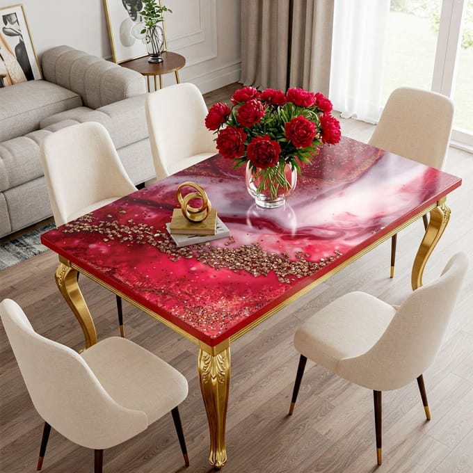Waterdichte zelfklevende rol - Afwasbare werkbladsticker - Apache epoxy - 60x200cm