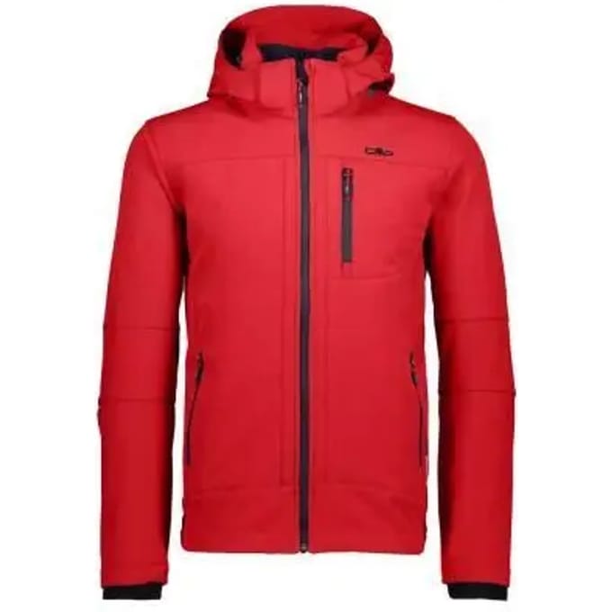 Cmp 3a01787n Softshelljack Rood S Man