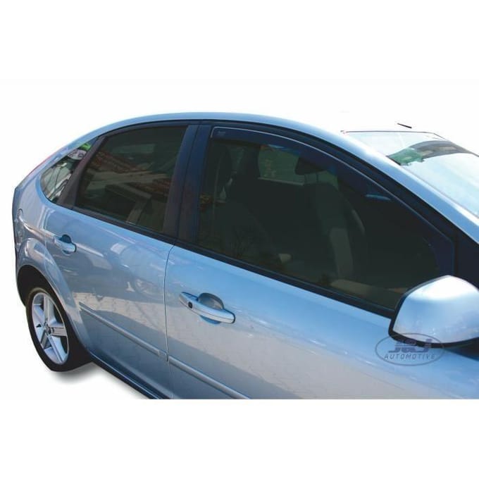 J&J AUTOMOTIVE | Heko Deflecteurs d'air Déflecteurs de Vent Pour Ford Focus 2, Tricorps 2005-2010