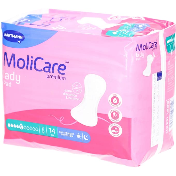 Hartmann Molicare Premium Lady Pads 5 druppels - 1 pak van 14 stuks
