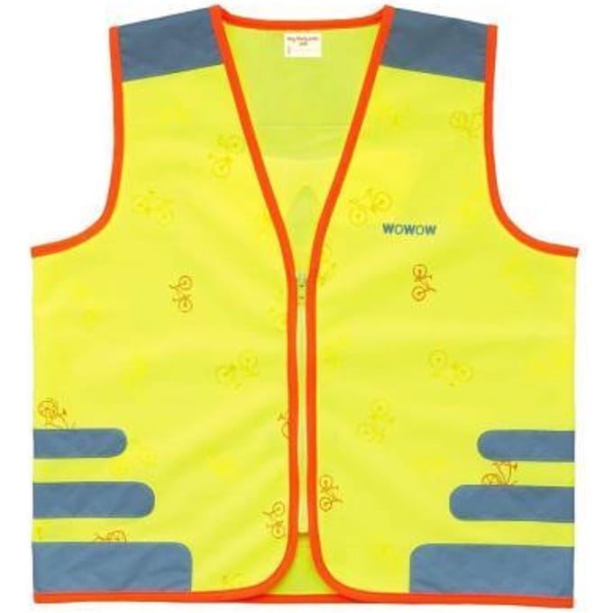 WOWOW Design Fluo hesje kind - Nuty jacket yellow XS