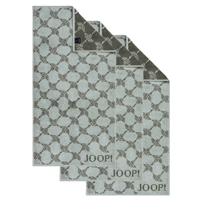 JOOP! Handdoek Classic / Infinity / Signature Een maat, 50x100 Set van 3