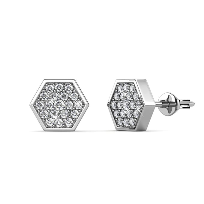 Hexagon Sets - Zilver en Kristal