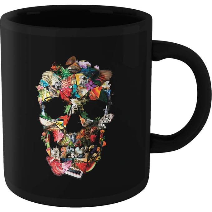 Ikiiki Fragile Skull Mug - Black