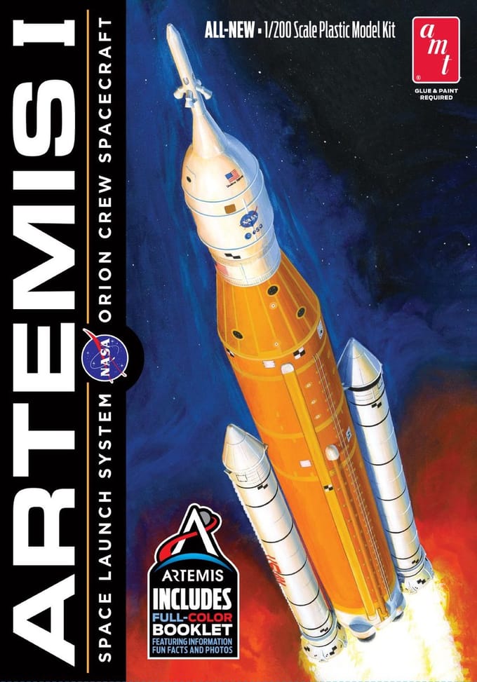 AMT Modelbouwpakket Ruimtevaart - 1423 Artemis I - Sp Launch System Plastic - 1:200 - Modelbouw