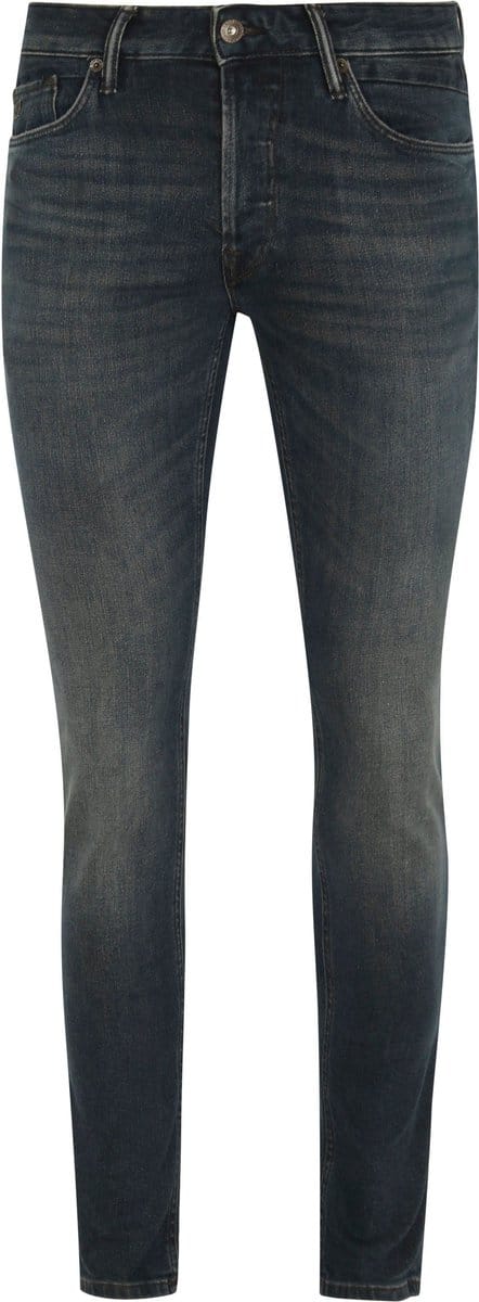 Cast Iron - Riser Jeans ADW Donkerblauw - Heren - Maat W 30 - L 34 - Slim-fit