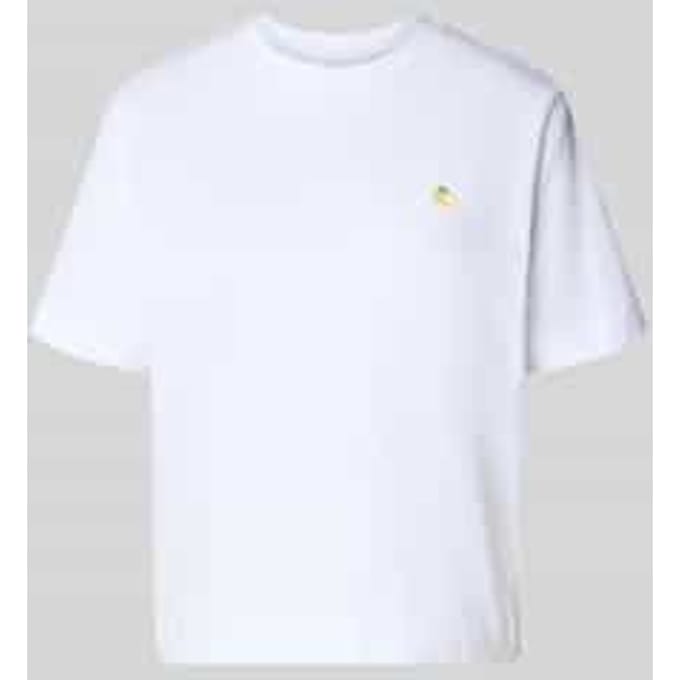 boxy fit T-shirt van puur katoen model 'ELLA'