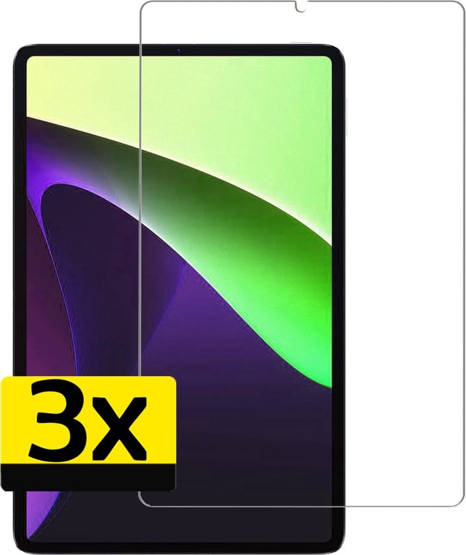Screenprotector - Geschikt voor Xiaomi Mi Pad 5 - 3 Stuks - Extra Sterk - Beschermglas - Gehard Glas - Tempered Glass - Screen Protector