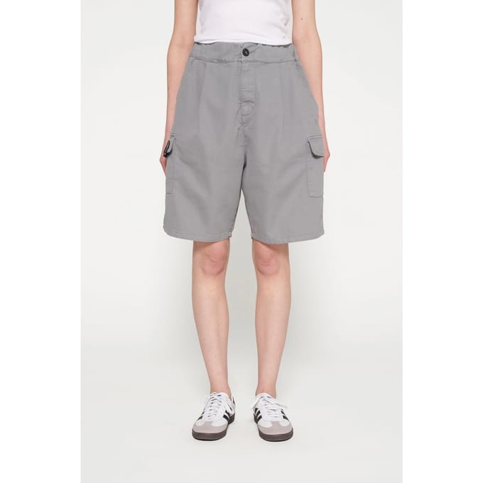 10DAYS Utility Bermuda Graphite Größe: S | Kurze Sporthosen Outlet | Damen