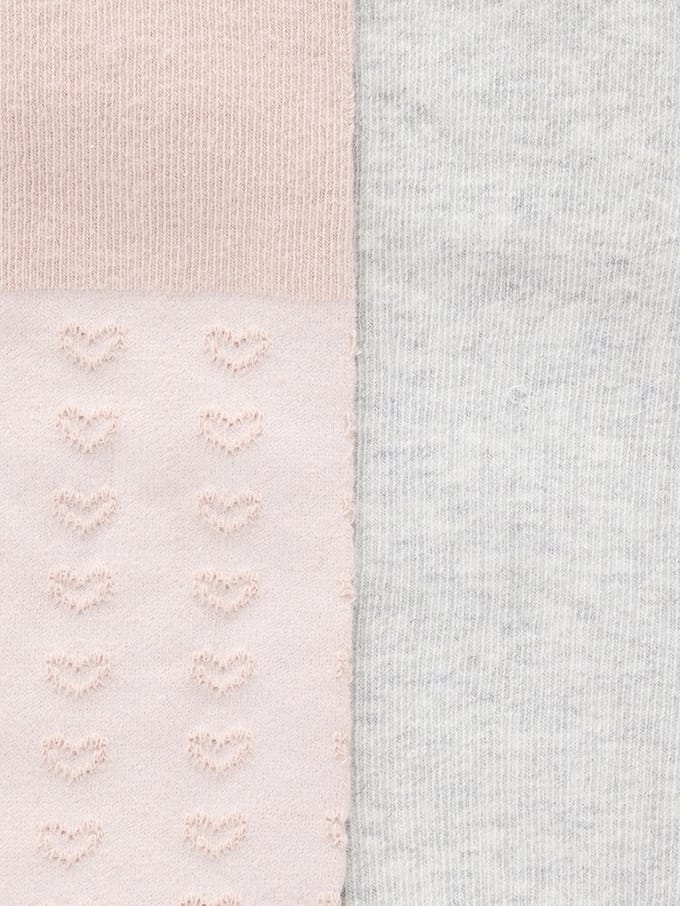 Vertbaudet Set van 2 paar panty's baby meisjes