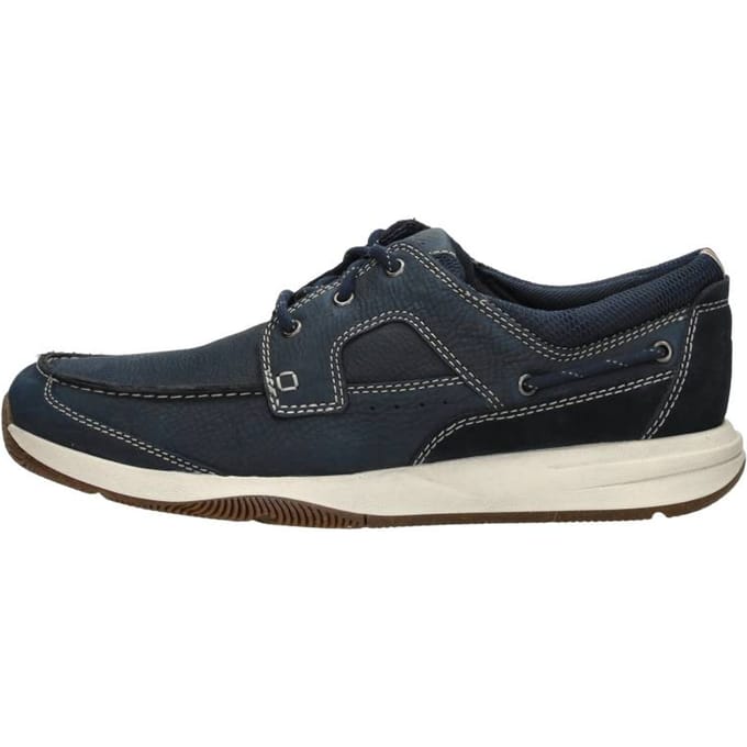 Clarks Sailview Lace leren bootschoenen