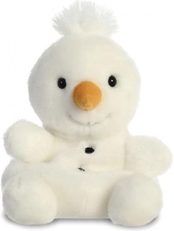 Palm Pals Sneeuwpop Pluche Knuffel 15 cm
