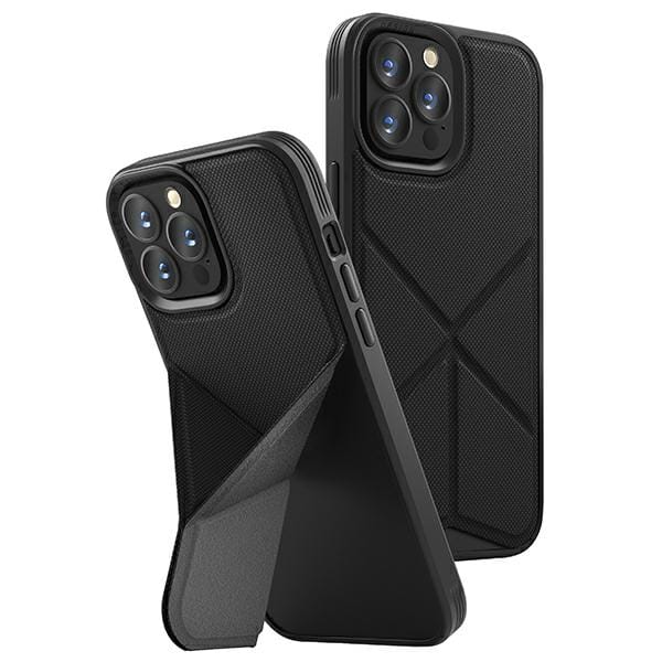 UNIQ Transforma Back Cover hoesje met MagSafe voor Apple iPhone 13 Pro - Zwart