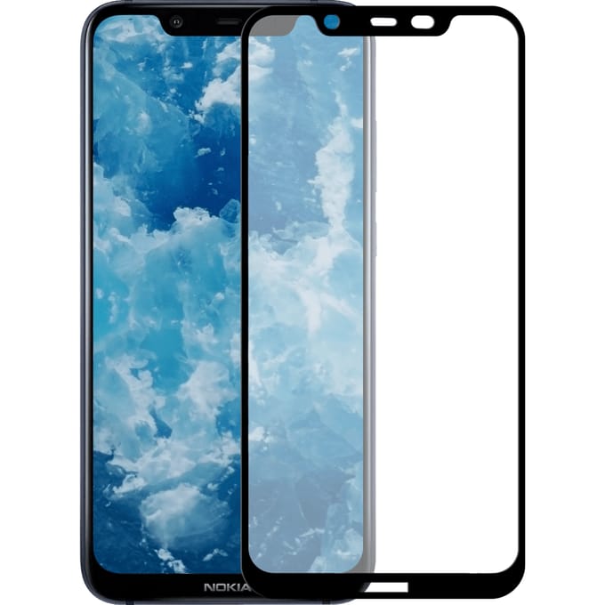 Nokia 8.1 screenprotector gehard glas Edge to Edge