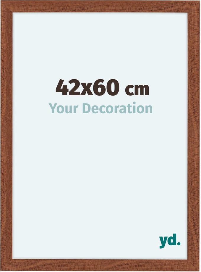 Your Decoration - Fotolijst 42x60 cm - MDF - Walnoot - Como
