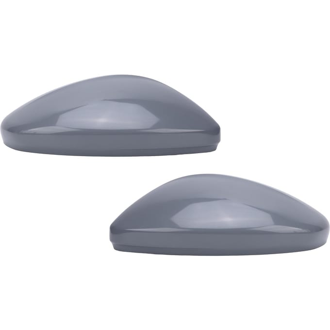 Paire de Coques de Rétroviseur Protectrices Anti-Rayures Utilisation Longue Durée Coque de Rétroviseur Extérieur pour Voitures gray